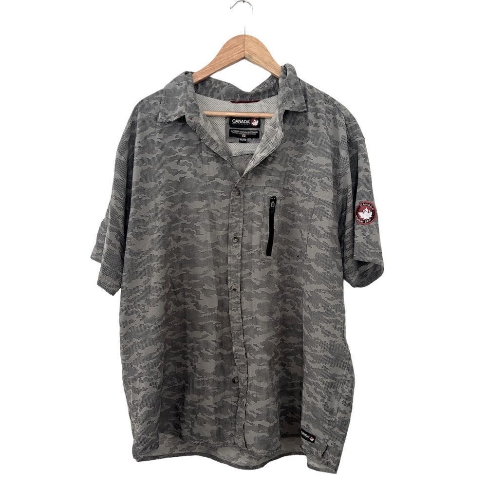 Canada weather gear men’s shirt EUC